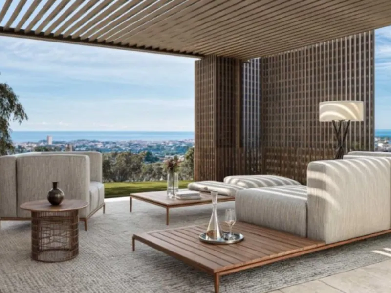 Nestled in the prestigious enclave of La Cerquilla, this exquisite contemporary villa is a masterpiece in the making. Currently under construction, this residence promises a perfect balance of modern sophistication and natural harmony. The bold yet organi