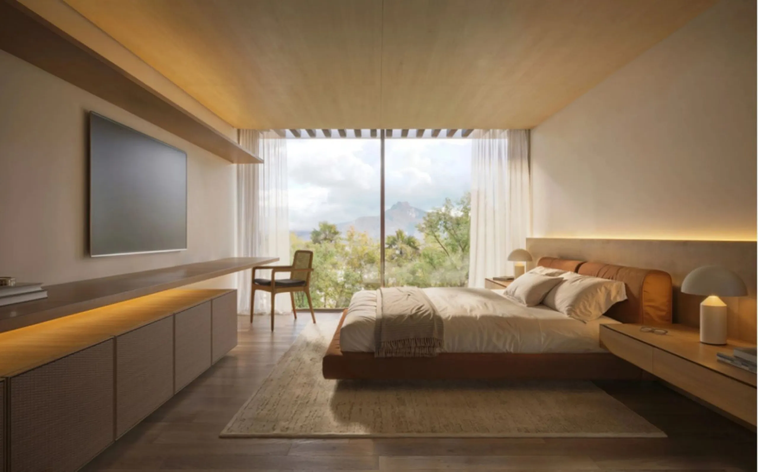Nestled in the prestigious enclave of La Cerquilla, this exquisite contemporary villa is a masterpiece in the making. Currently under construction, this residence promises a perfect balance of modern sophistication and natural harmony. The bold yet organi