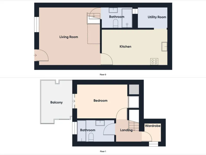 SECOND LINE BEACH  2 BED/2 BATH TOWNHOUSE – ESTEPONA PROMENADE!