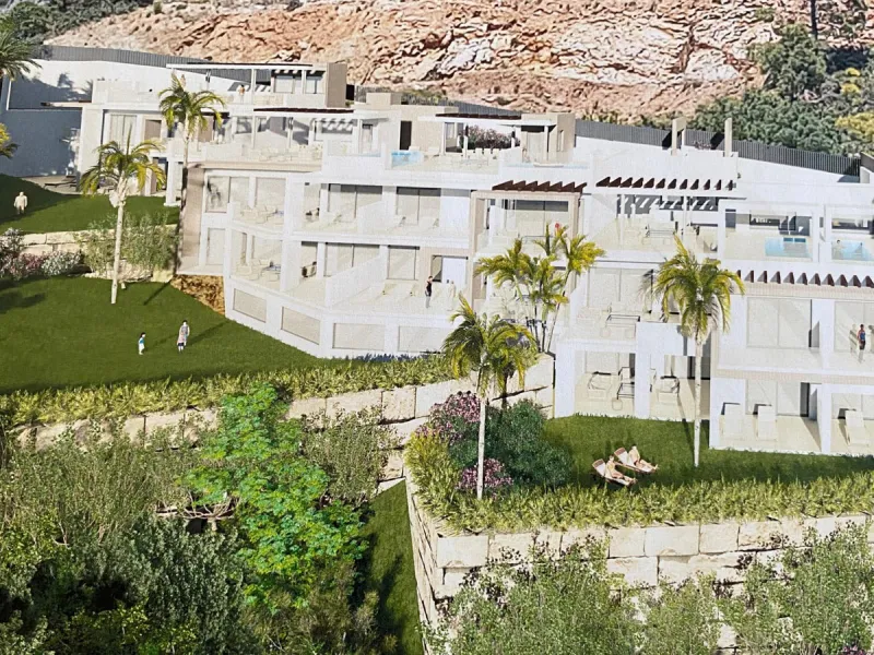 Residential building plot between Marbella and Istan. Excellent opportunity to acquire a project at 40% completion in the coveted, guarded Sierra Blanca Country Club development. This idyllic natural setting is located in Istán, a prime tourist destinatio