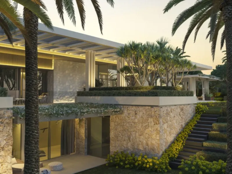 This exceptional plot is located in the prestigious enclave of La Cerquilla, one of Marbella's most sought-after residential areas. Offering a unique opportunity, it includes an exquisitely designed project by the renowned architect Diego Tobal, with the 