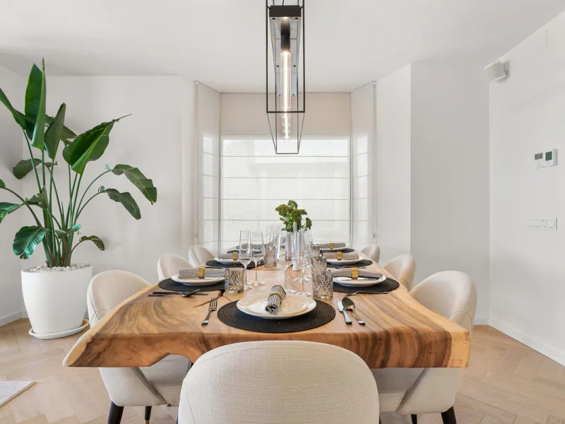 La Maison Saint Germain is an exceptional two-storey townhouse for sale  in the prestigious Golden Mile, a highly sought-after area known for its refined residences, excellent amenities, and seamless connectivity to Marbella's finest offerings. This newly
