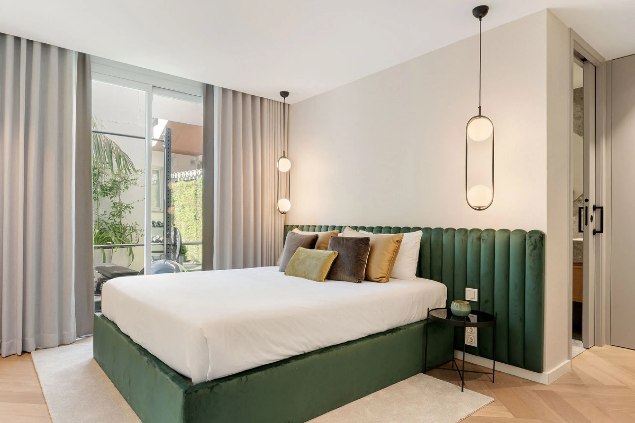 La Maison Saint Germain is an exceptional two-storey townhouse for sale  in the prestigious Golden Mile, a highly sought-after area known for its refined residences, excellent amenities, and seamless connectivity to Marbella's finest offerings. This newly