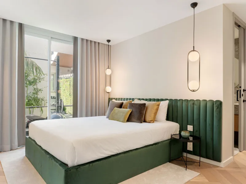 La Maison Saint Germain is an exceptional two-storey townhouse for sale  in the prestigious Golden Mile, a highly sought-after area known for its refined residences, excellent amenities, and seamless connectivity to Marbella's finest offerings. This newly