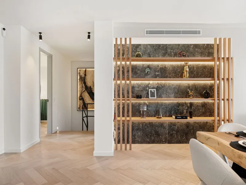 La Maison Saint Germain is an exceptional two-storey townhouse for sale  in the prestigious Golden Mile, a highly sought-after area known for its refined residences, excellent amenities, and seamless connectivity to Marbella's finest offerings. This newly