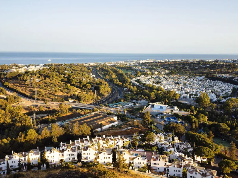 La Maison Saint Germain is an exceptional two-storey townhouse for sale  in the prestigious Golden Mile, a highly sought-after area known for its refined residences, excellent amenities, and seamless connectivity to Marbella's finest offerings. This newly