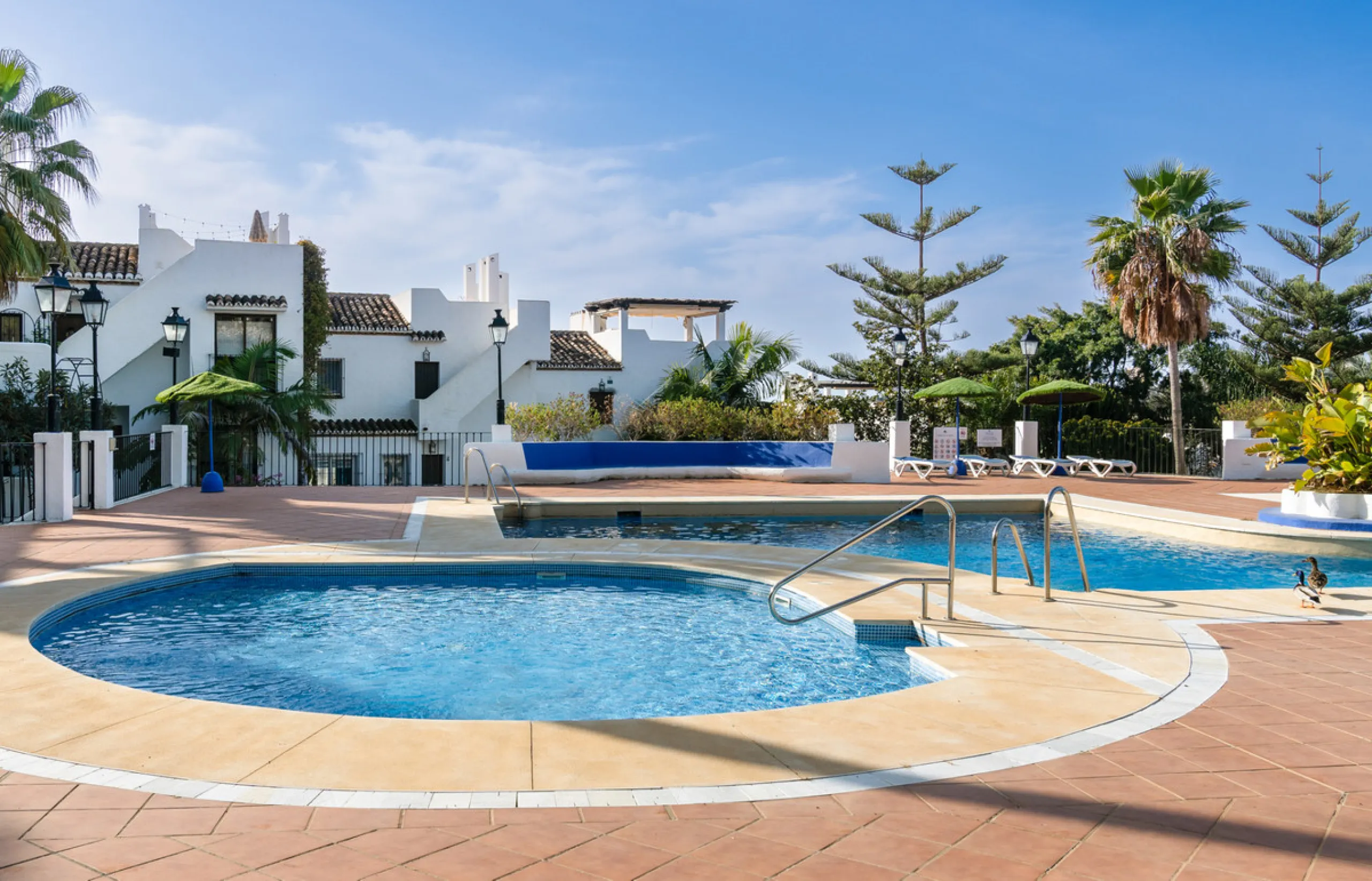 La Maison Saint Germain is an exceptional two-storey townhouse for sale  in the prestigious Golden Mile, a highly sought-after area known for its refined residences, excellent amenities, and seamless connectivity to Marbella's finest offerings. This newly