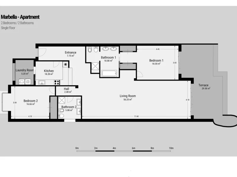 Exquisite Apartment  in Mansion Club, Marbella's Prestigious Golden Mile