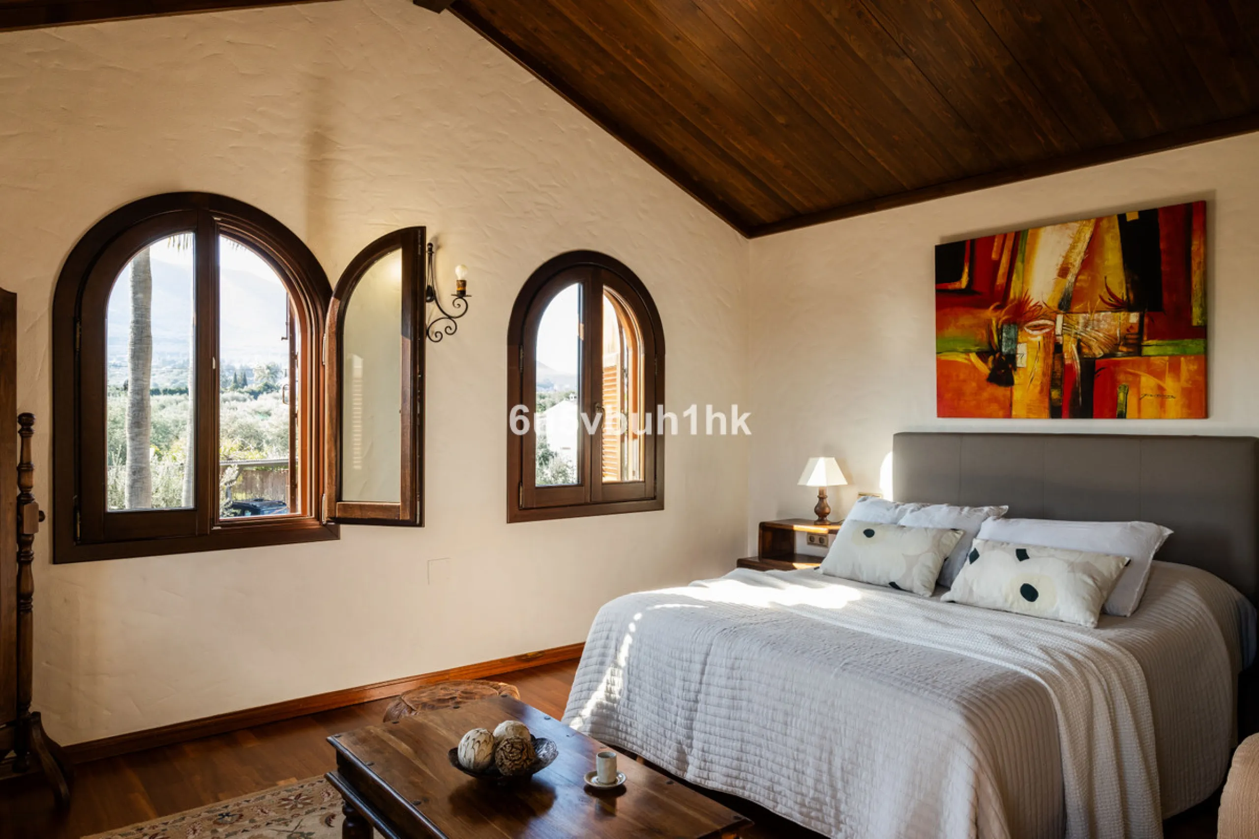 This exceptional villa is situated on a sprawling 6,188-square-meter plot adorned with 80 productive olive trees. With 300 square meters of thoughtfully designed living space, the property combines comfort, functionality, and stunning natural surroundings