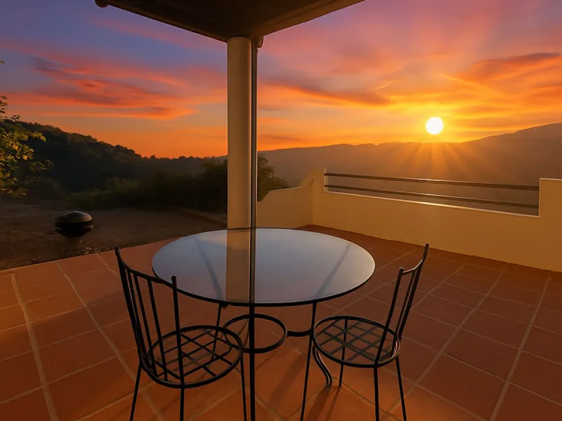 Amazing villa with breathtaking panoramic views  over the Lake of Istan, the Mediterranean and the coast with a south to west orientation.