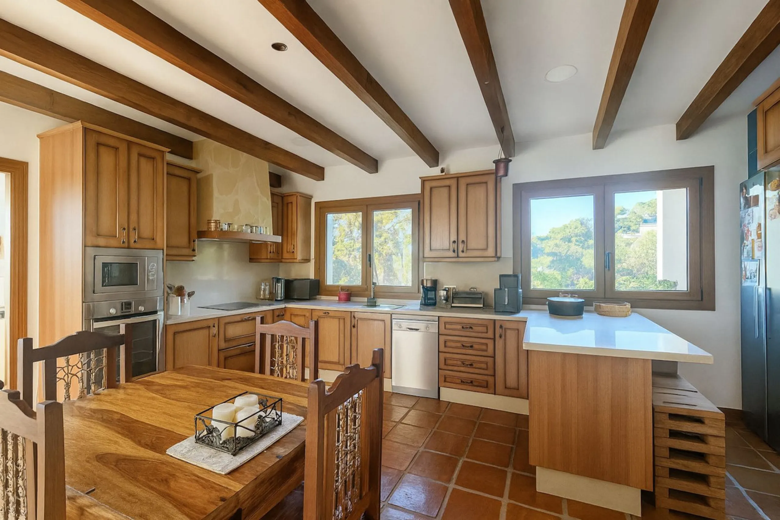 Amazing villa with breathtaking panoramic views  over the Lake of Istan, the Mediterranean and the coast with a south to west orientation.