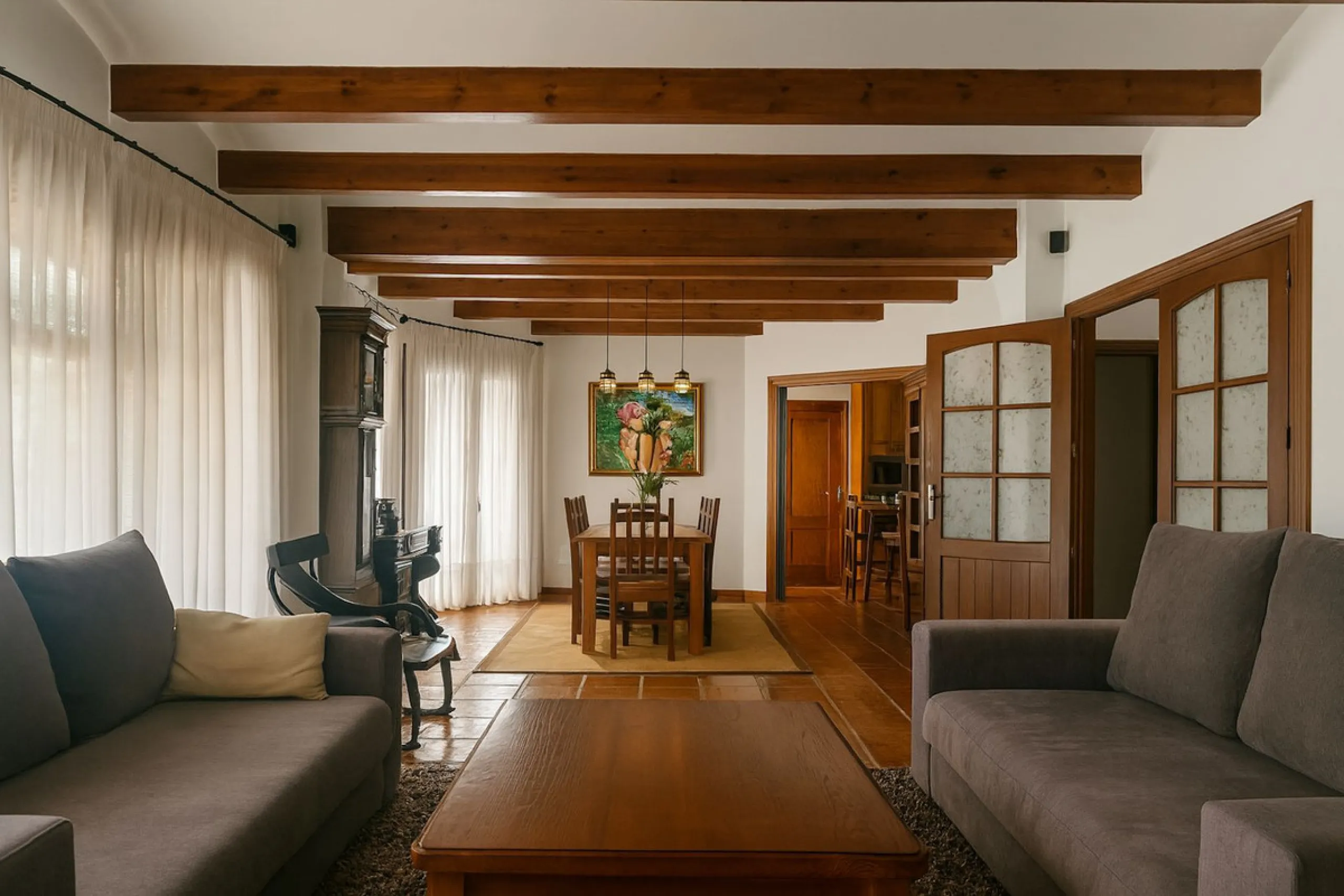 Amazing villa with breathtaking panoramic views  over the Lake of Istan, the Mediterranean and the coast with a south to west orientation.