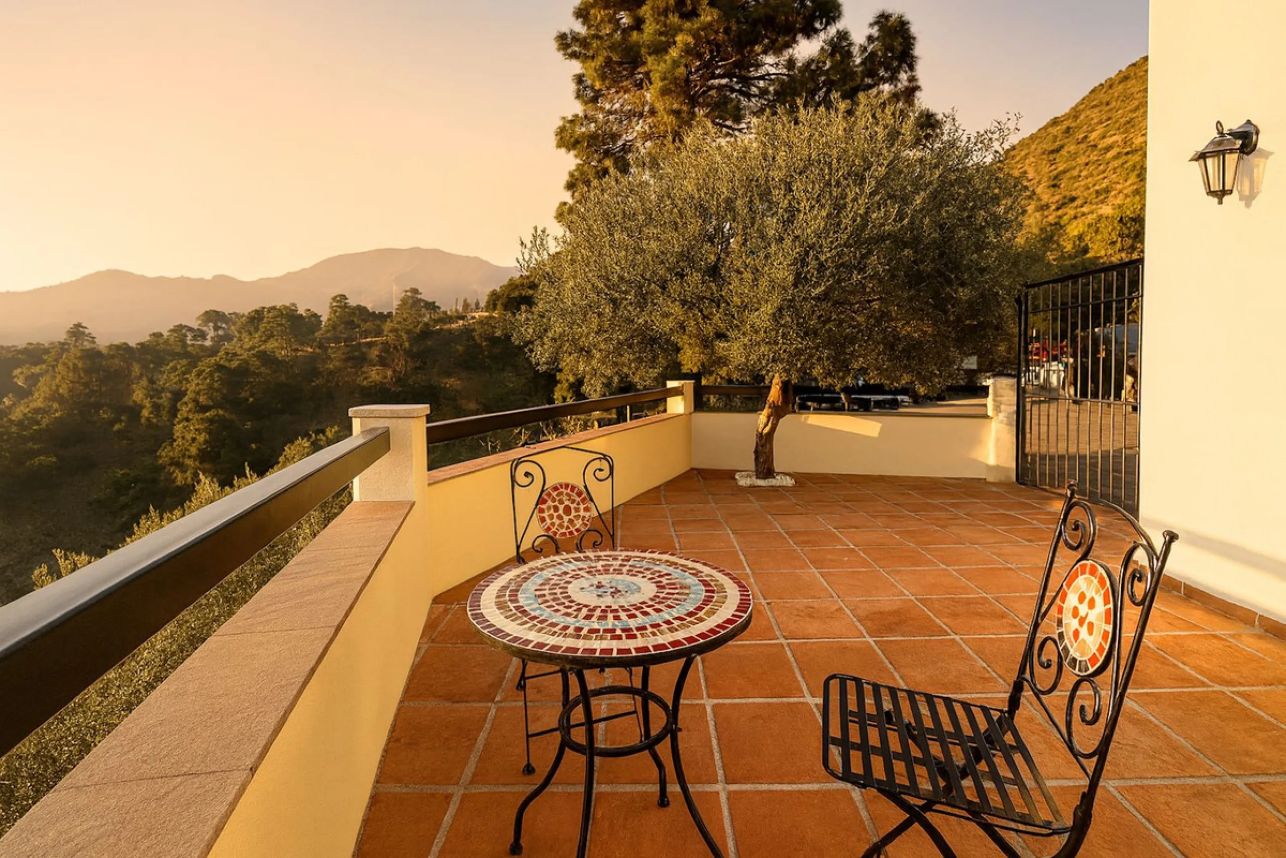 Amazing villa with breathtaking panoramic views  over the Lake of Istan, the Mediterranean and the coast with a south to west orientation.