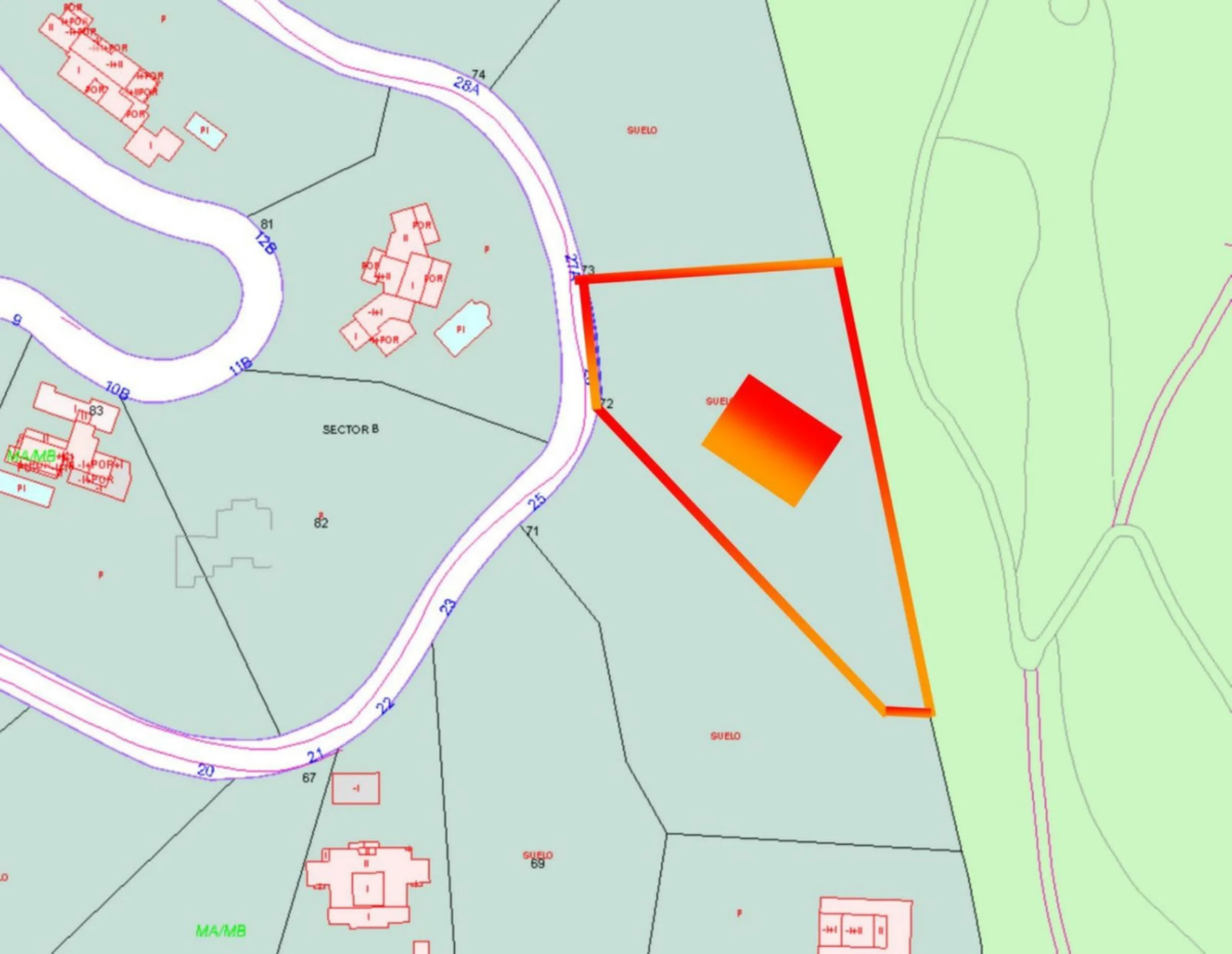 Monte Mayor: Big plot with Project and Licence ready to built. This plot is in the perfect setting to build a villa overlooking the green mountains of Benahavis, Landscape and Sea.