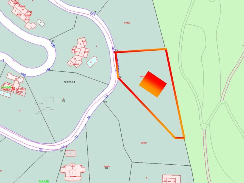 Monte Mayor: Big plot with Project and Licence ready to built. This plot is in the perfect setting to build a villa overlooking the green mountains of Benahavis, Landscape and Sea.
