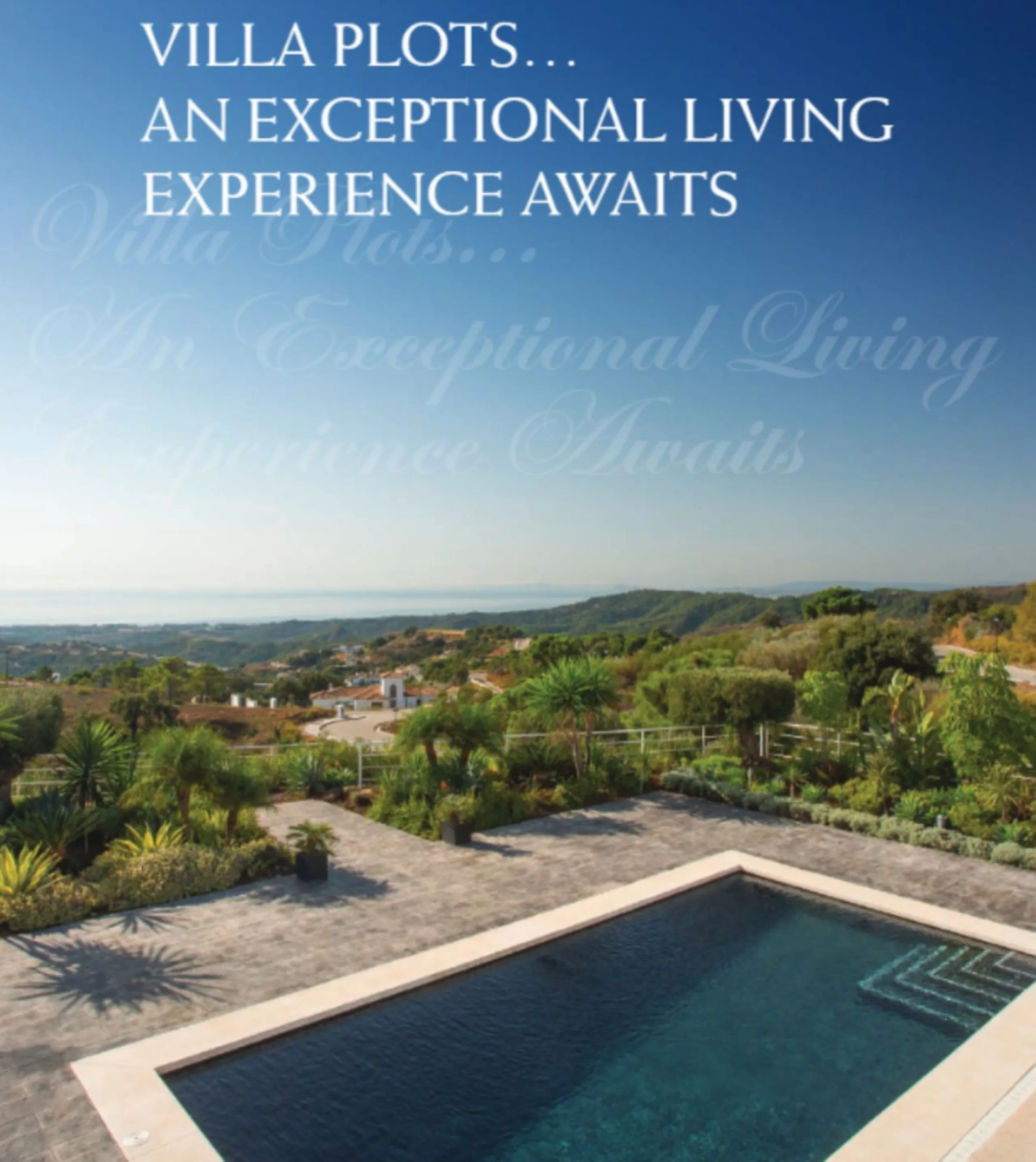 Monte Mayor: Big plot with Project and Licence ready to built. This plot is in the perfect setting to build a villa overlooking the green mountains of Benahavis, Landscape and Sea.