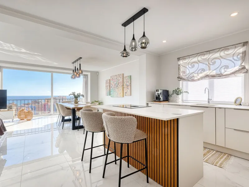 Beautiful fully renovated 3 bedroom villa with panoramic sea views in Torreblanca.