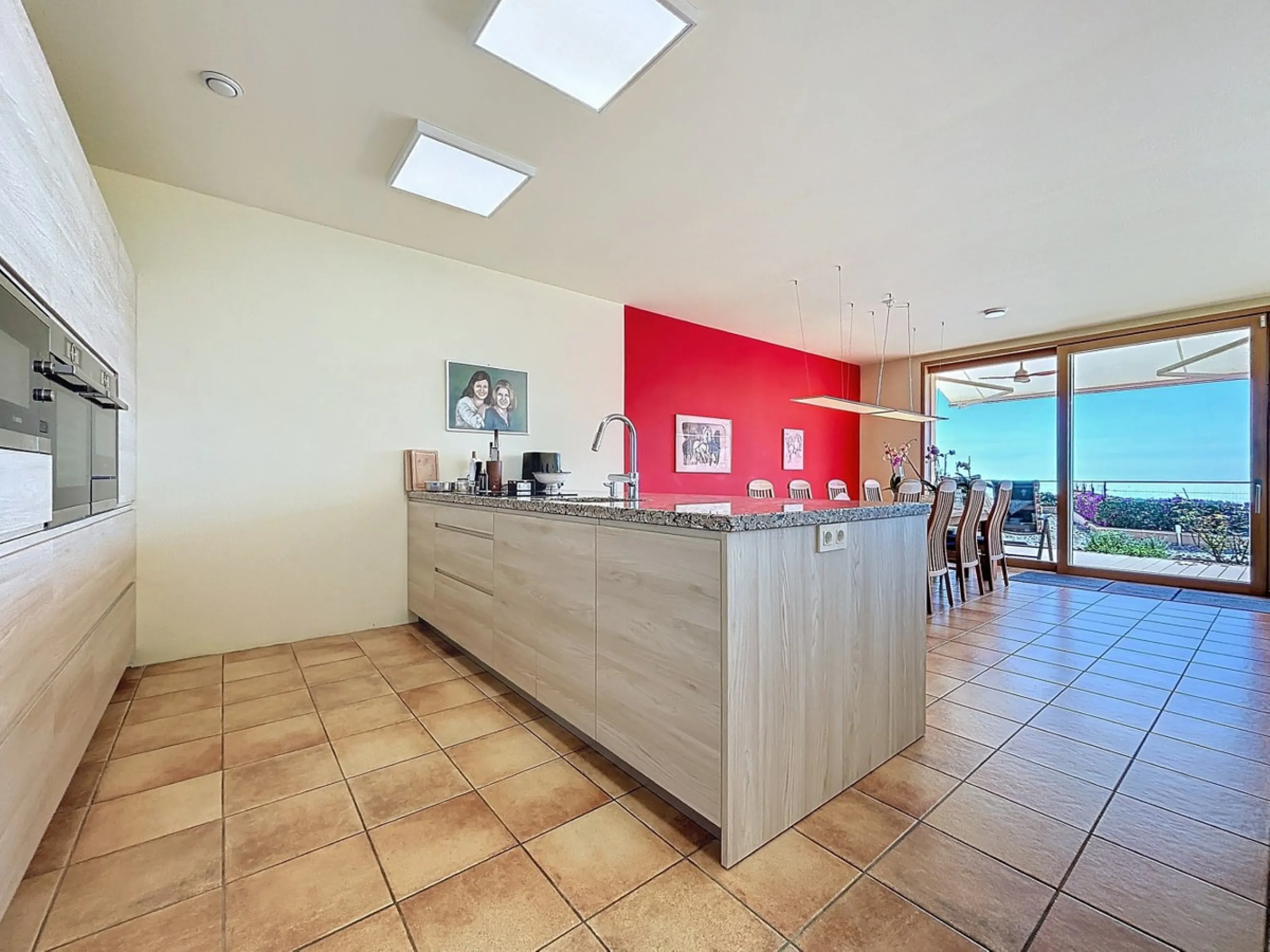 This luxurious Mediterranean villa in Torrox, Málaga, is spread across two floors and offers breathtaking sea views. The property is designed with sustainability in mind and is a true zero-energy home, maintaining a comfortable temperature year-round than