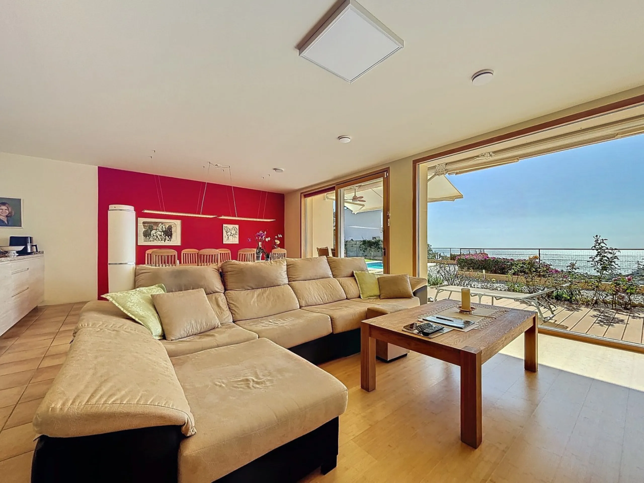 This luxurious Mediterranean villa in Torrox, Málaga, is spread across two floors and offers breathtaking sea views. The property is designed with sustainability in mind and is a true zero-energy home, maintaining a comfortable temperature year-round than