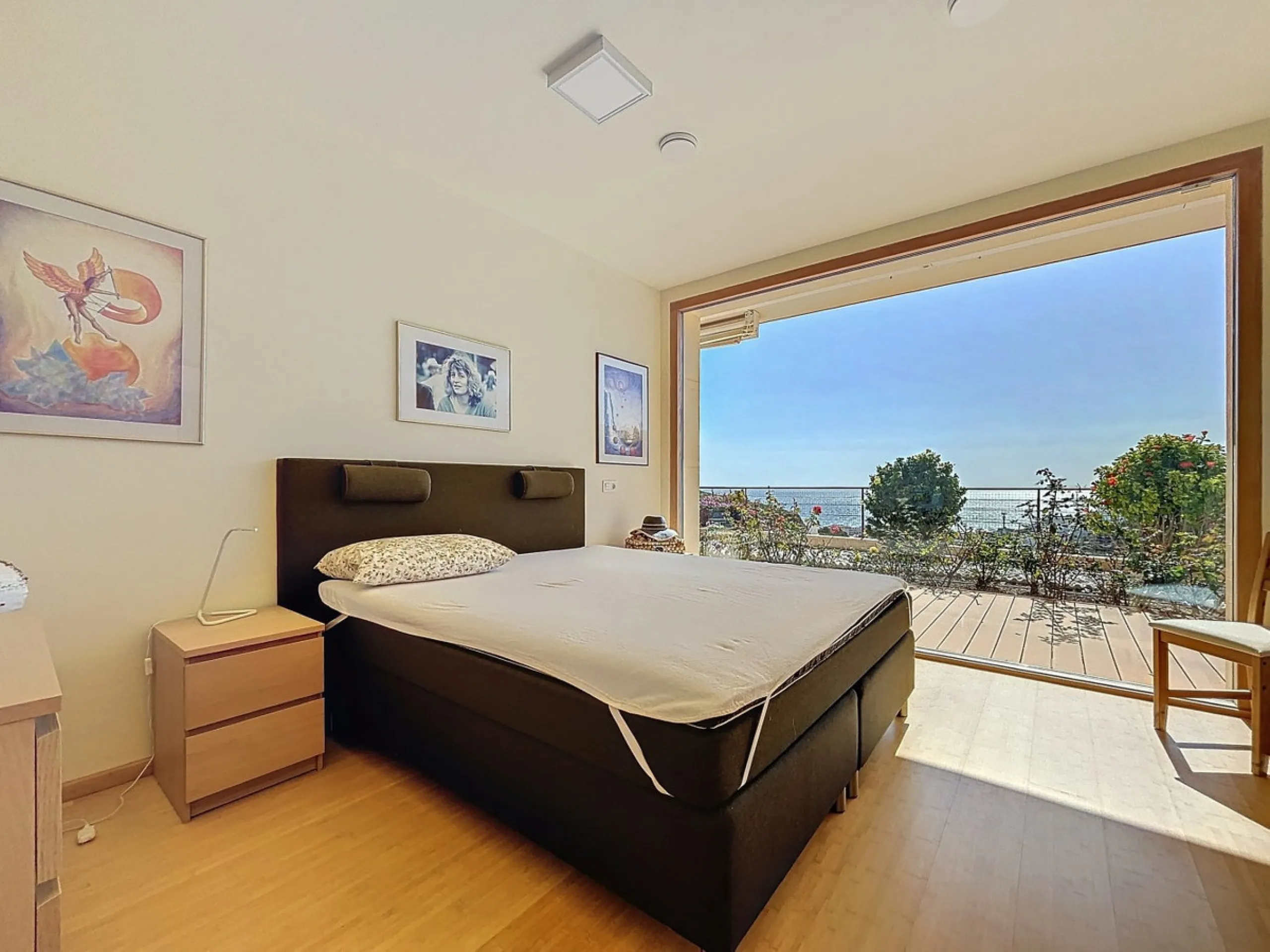 This luxurious Mediterranean villa in Torrox, Málaga, is spread across two floors and offers breathtaking sea views. The property is designed with sustainability in mind and is a true zero-energy home, maintaining a comfortable temperature year-round than