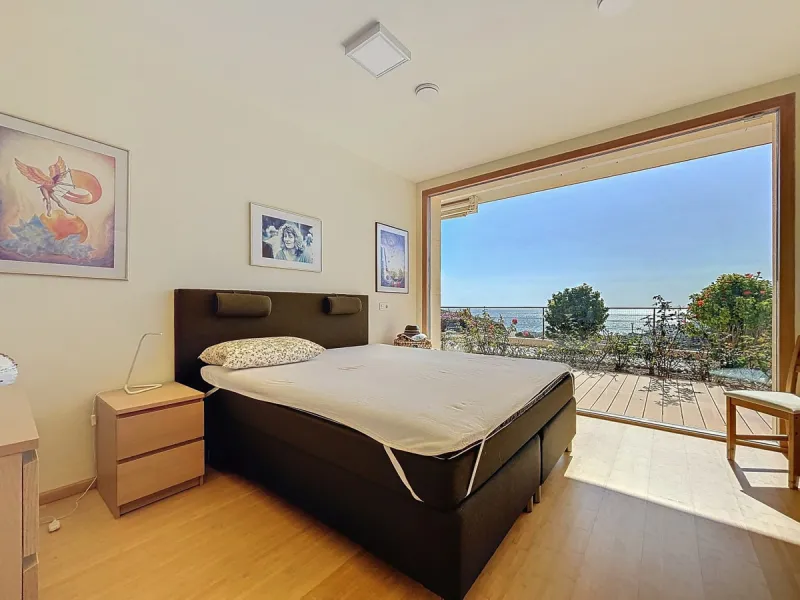This luxurious Mediterranean villa in Torrox, Málaga, is spread across two floors and offers breathtaking sea views. The property is designed with sustainability in mind and is a true zero-energy home, maintaining a comfortable temperature year-round than