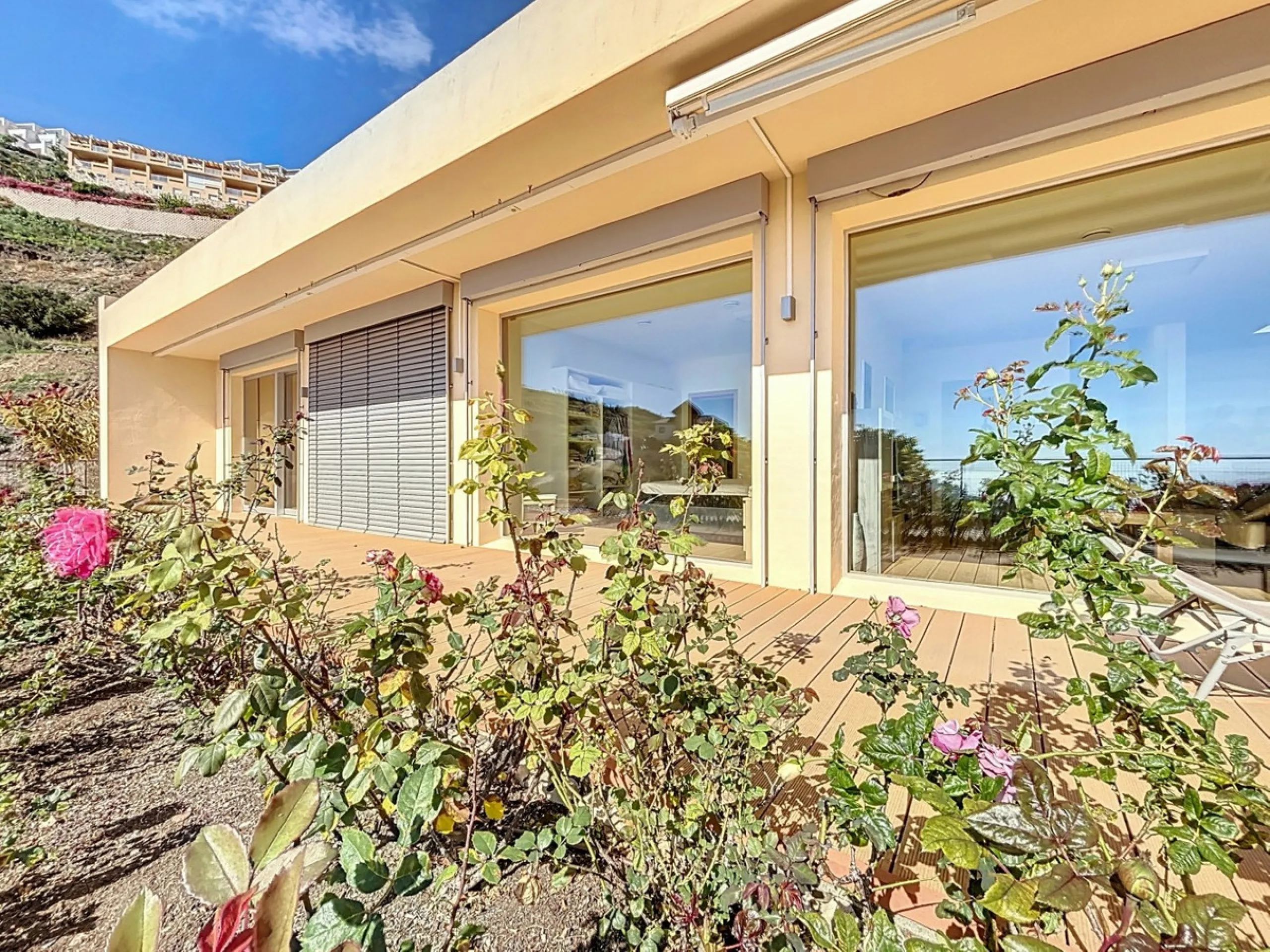 This luxurious Mediterranean villa in Torrox, Málaga, is spread across two floors and offers breathtaking sea views. The property is designed with sustainability in mind and is a true zero-energy home, maintaining a comfortable temperature year-round than