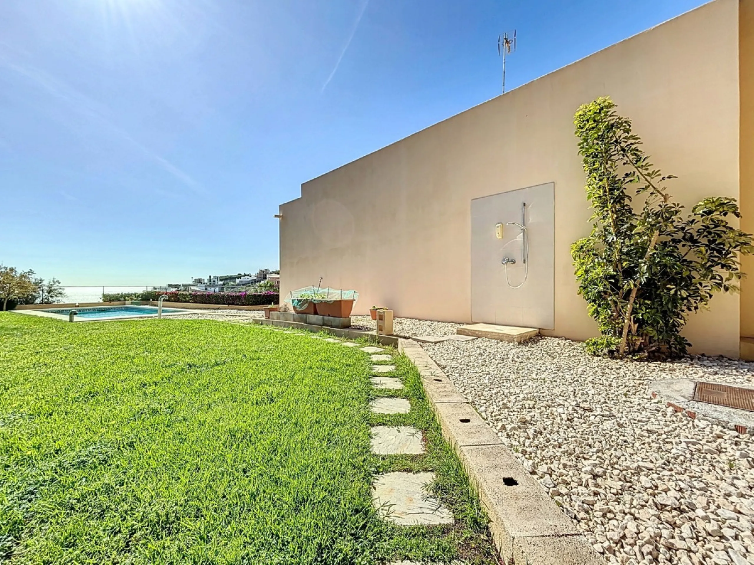 This luxurious Mediterranean villa in Torrox, Málaga, is spread across two floors and offers breathtaking sea views. The property is designed with sustainability in mind and is a true zero-energy home, maintaining a comfortable temperature year-round than