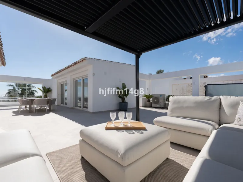 Are you a golf lover and looking for a duplex penthouse for sale? Introducing this excellent and rare unit in Alcores del Golf, Nueva Andalucia. The residential development is so popular due to its great location, facilities and high-quality living. If yo