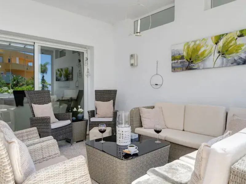 Apartment - Ground Floor Apartment в продаже в Mijas, Málaga. В доме 3 спален и 2 ванных комнат. Площадь дома 119 м²