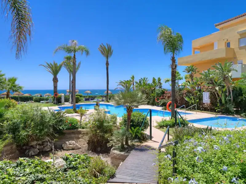 Apartment - Ground Floor Apartment в продаже в Mijas, Málaga. В доме 3 спален и 2 ванных комнат. Площадь дома 119 м²