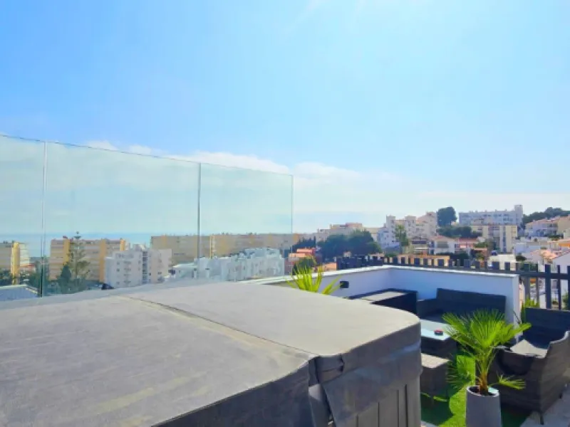 Penthouse for Sale in Torremolinos with Sea Views and Private Solarium