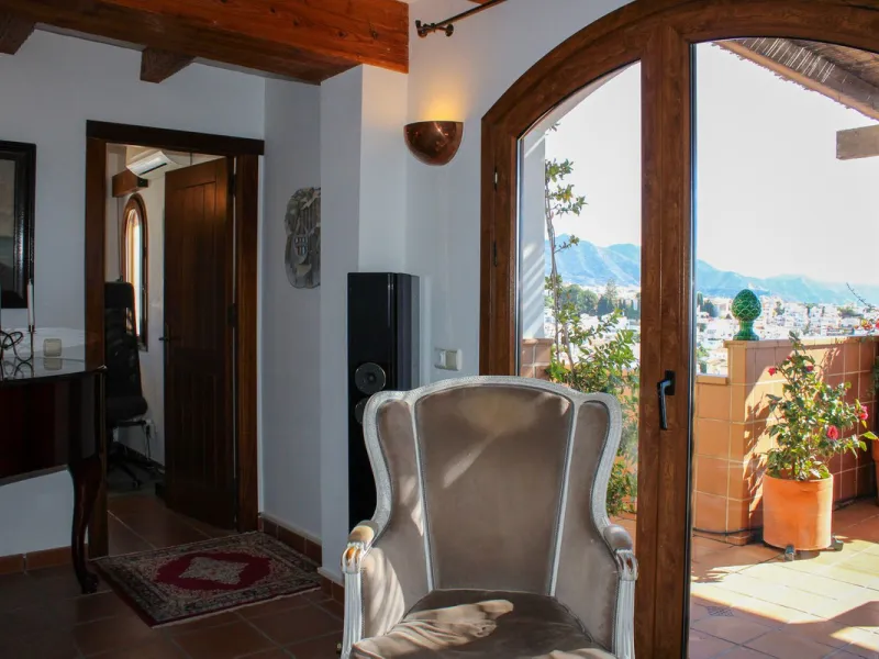 Exclusive penthouse in the heart of Nerja, spectacular sea views with both sunrise and sunset from the terraces.