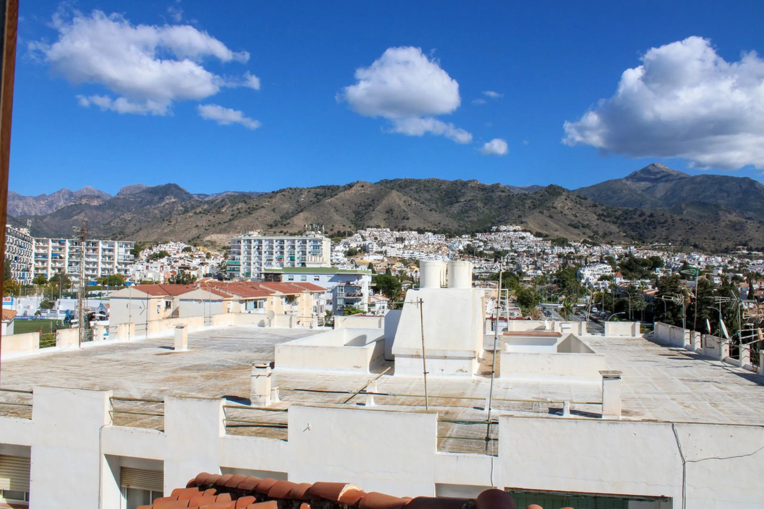Exclusive penthouse in the heart of Nerja, spectacular sea views with both sunrise and sunset from the terraces.