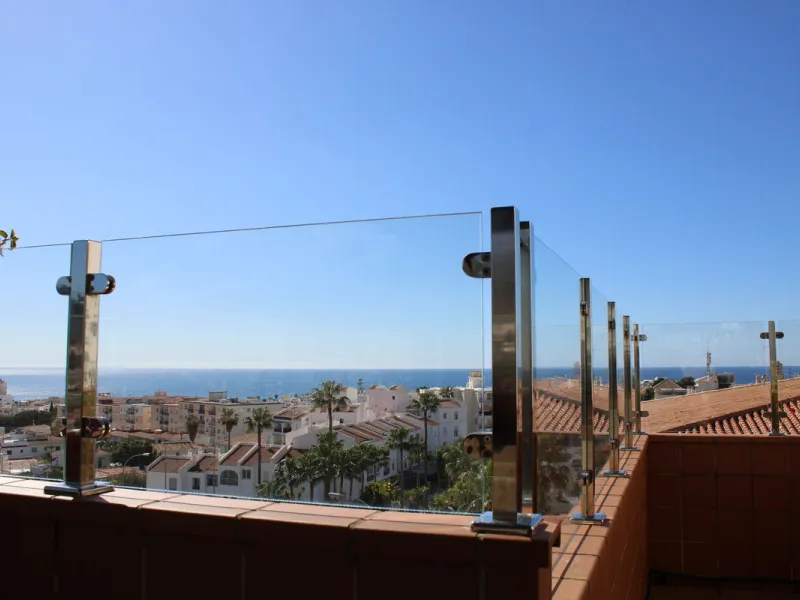 Exclusive penthouse in the heart of Nerja, spectacular sea views with both sunrise and sunset from the terraces.