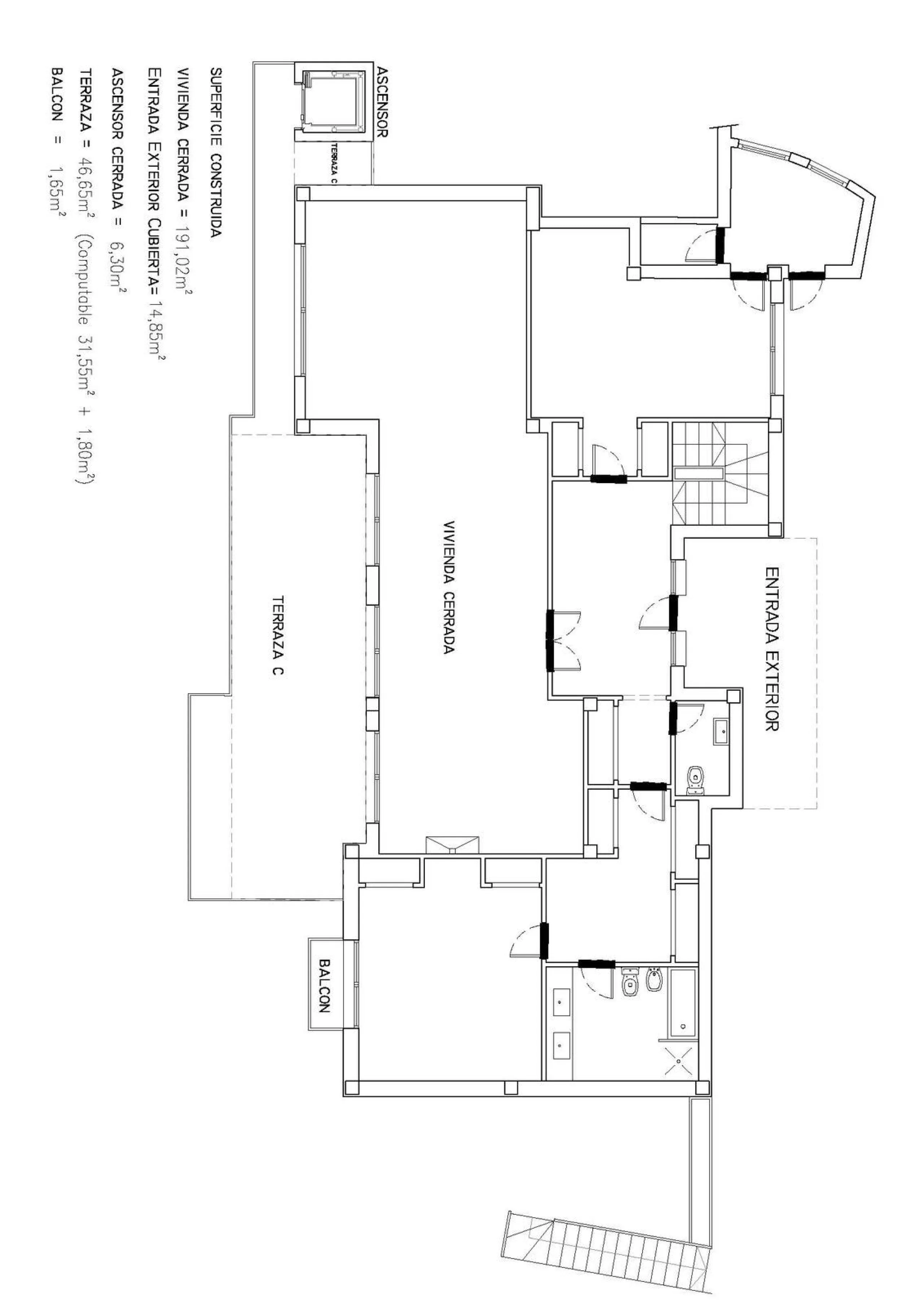 Exclusive property in El Candado, Malaga.