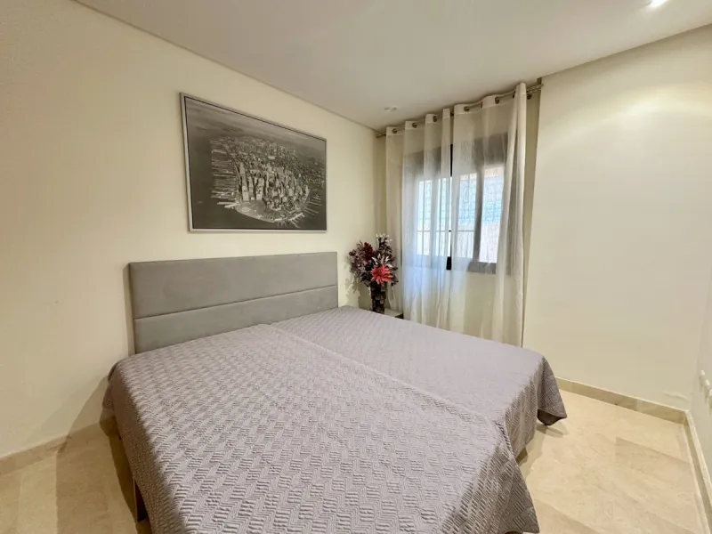 Nestled in the prestigious area of Las Mimosas, Marbella - Puerto Banus, this exquisite apartment offers a harmonious blend of comfort and convenience. Boasting a generous built area of 153m², including 143m² of interior space and a 30m² terrace, this pro