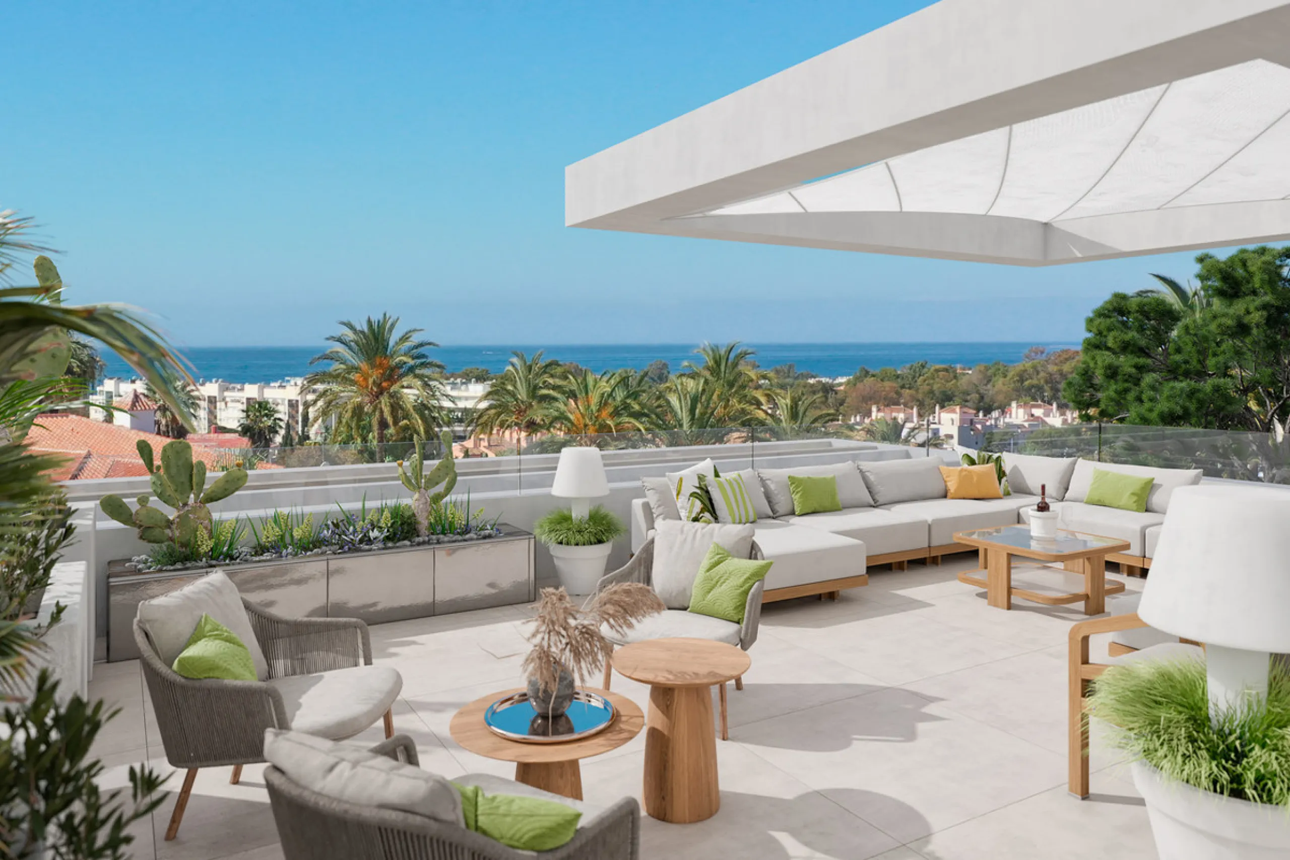 Villa Gardenias is a brand new luxury villa in Nueva Andalucia, just minutes from Puerto Banus and Marbella's beaches. Set on an 800m² plot with 465m² of living space, this modern home combines elegant design with exceptional comfort. The villa offers ope