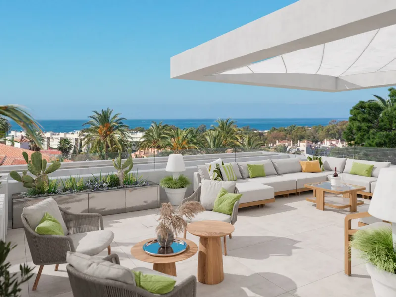 Villa Gardenias is a brand new luxury villa in Nueva Andalucia, just minutes from Puerto Banus and Marbella's beaches. Set on an 800m² plot with 465m² of living space, this modern home combines elegant design with exceptional comfort. The villa offers ope