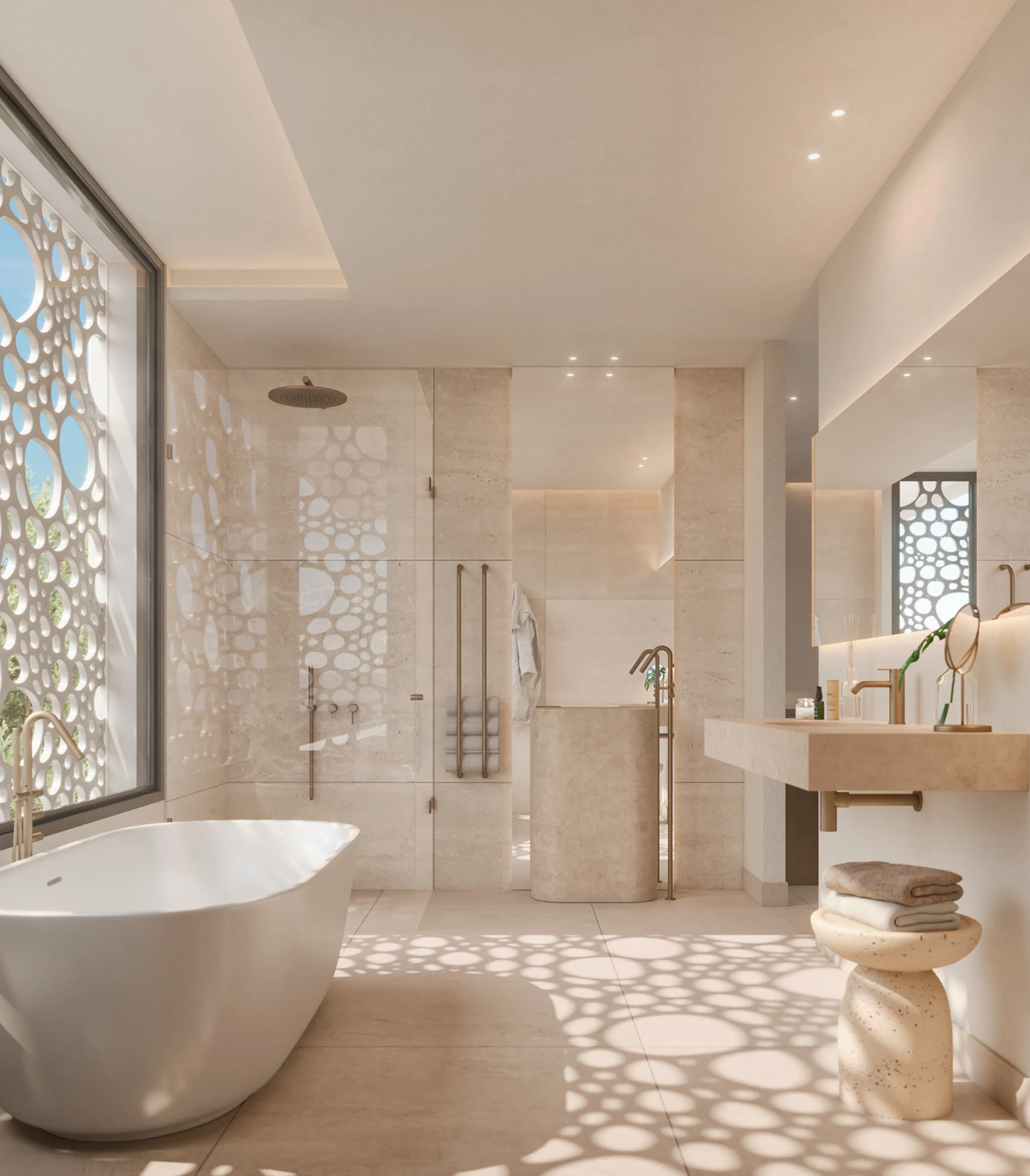 Villa Gardenias is a brand new luxury villa in Nueva Andalucia, just minutes from Puerto Banus and Marbella's beaches. Set on an 800m² plot with 465m² of living space, this modern home combines elegant design with exceptional comfort. The villa offers ope