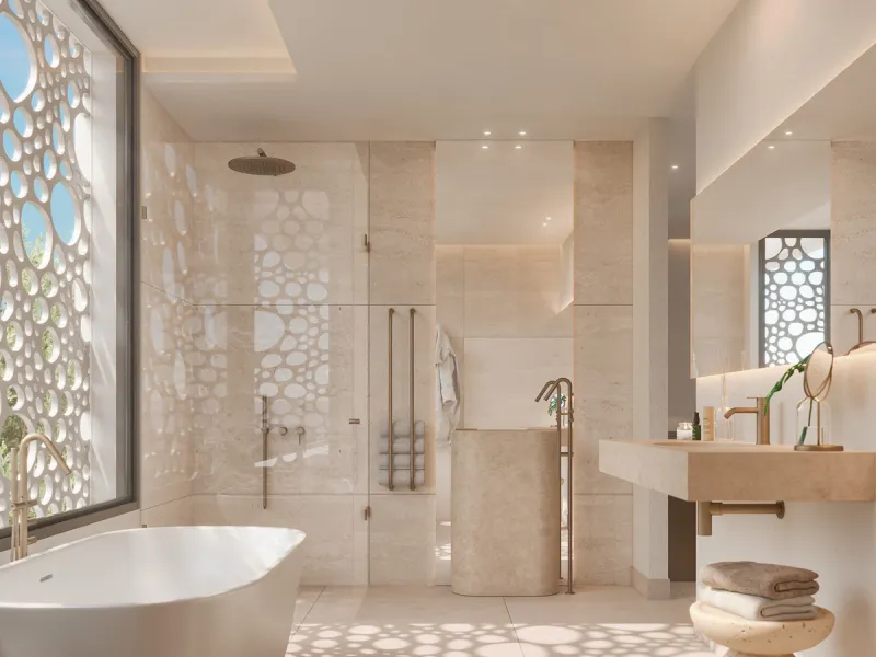 Villa Gardenias is a brand new luxury villa in Nueva Andalucia, just minutes from Puerto Banus and Marbella's beaches. Set on an 800m² plot with 465m² of living space, this modern home combines elegant design with exceptional comfort. The villa offers ope
