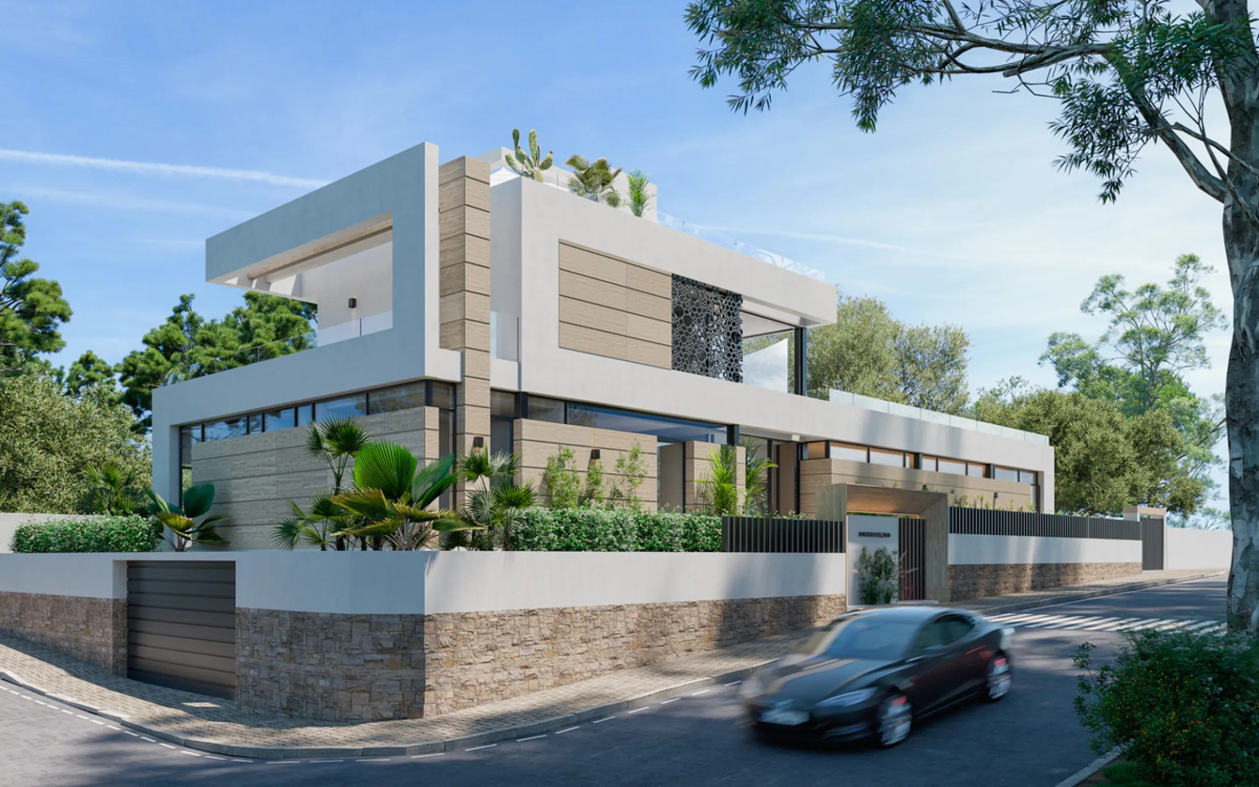 Villa Gardenias is a brand new luxury villa in Nueva Andalucia, just minutes from Puerto Banus and Marbella's beaches. Set on an 800m² plot with 465m² of living space, this modern home combines elegant design with exceptional comfort. The villa offers ope