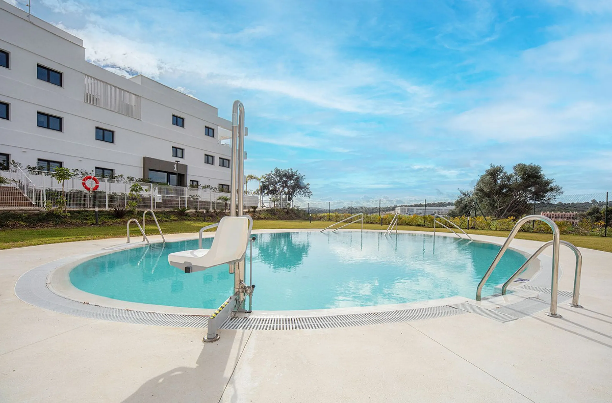 We are delighted to present this exceptional brand new two-bedroom apartment on the first floor of the brand-new One80 Suites development.
