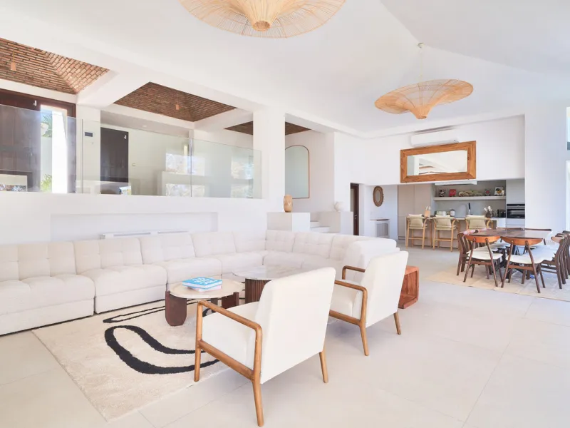 Villa Audrey | Luxury Modern Villa with Private Pool, Tennis Court & Guest Apartment.