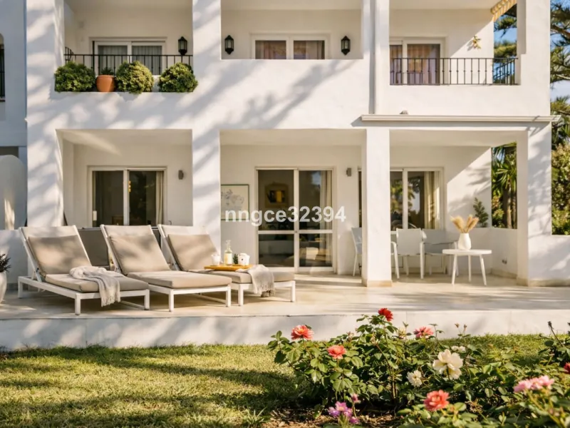 Beach Ground-Floor Garden Apartment | San Pedro de Alcántara Playa