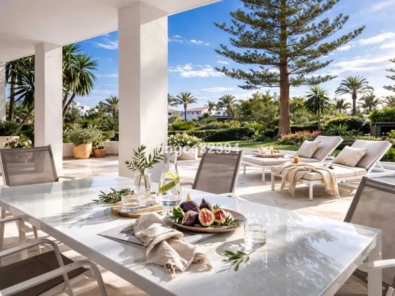 Beach Ground-Floor Garden Apartment | San Pedro de Alcántara Playa