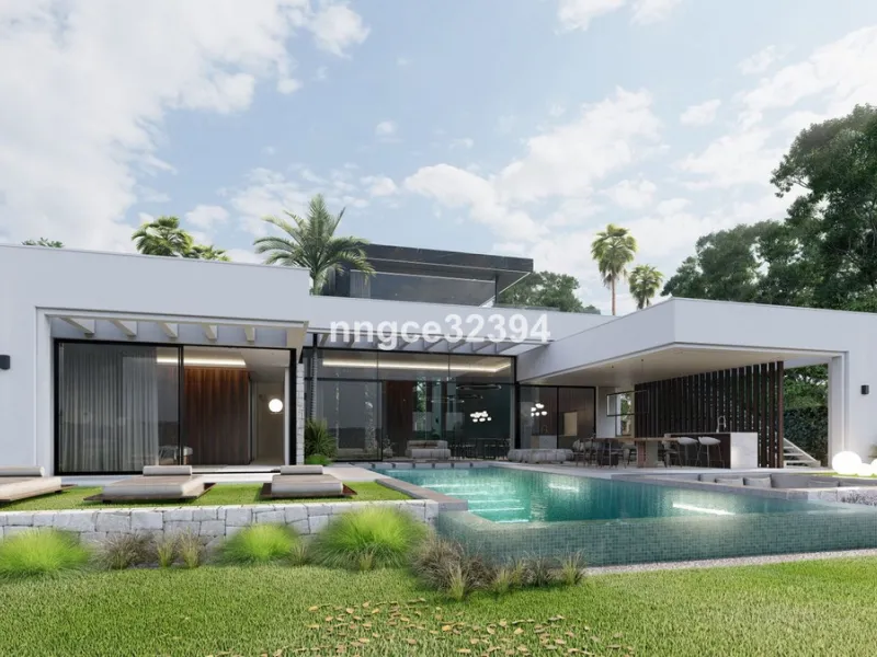 **Exquisite Under-Construction Contemporary Villa in Aloha, Nueva Andalucía, Marbella**