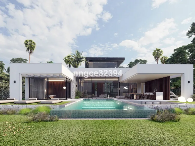 **Exquisite Under-Construction Contemporary Villa in Aloha, Nueva Andalucía, Marbella**