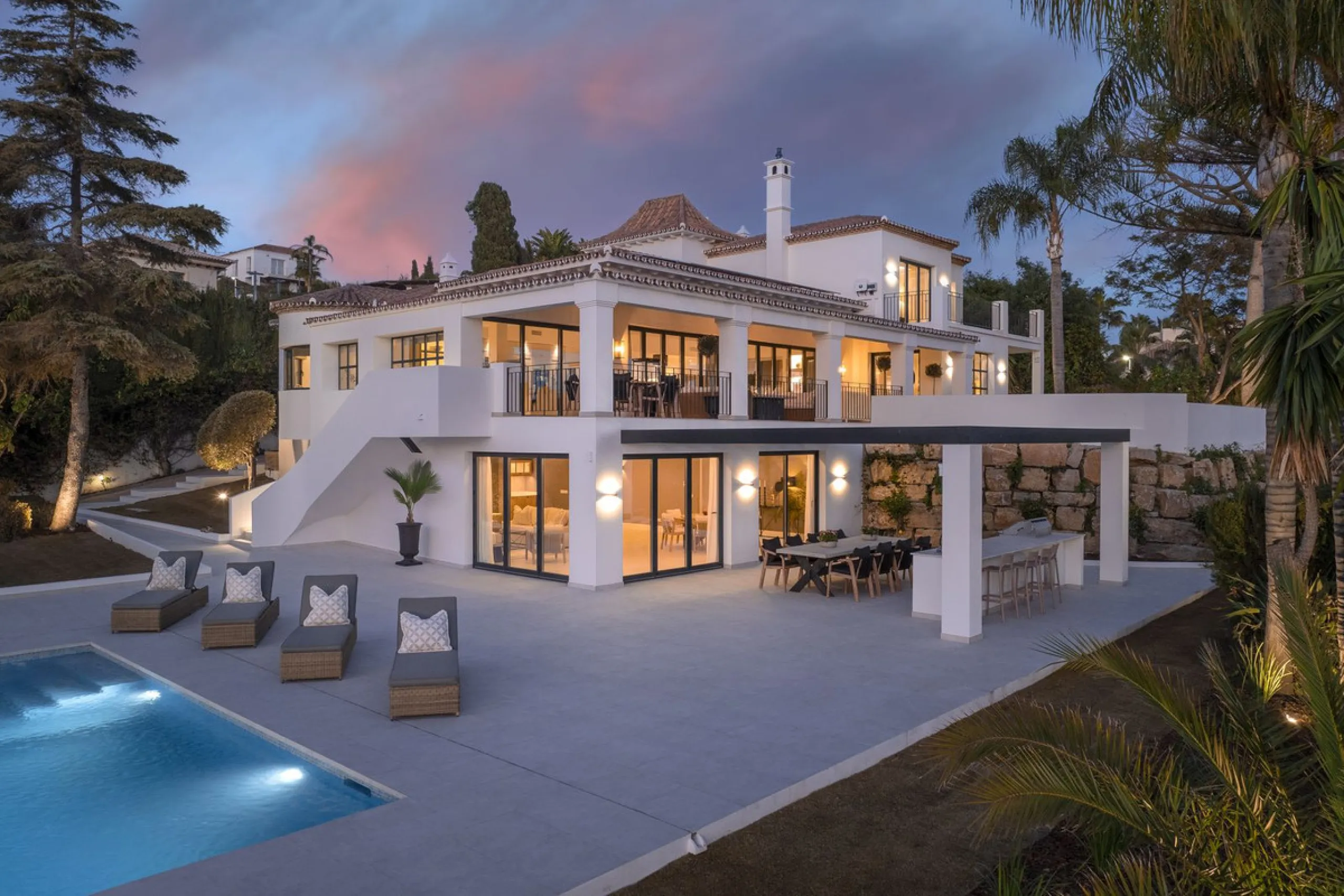 This fantastic totally reformed villa is situated in the