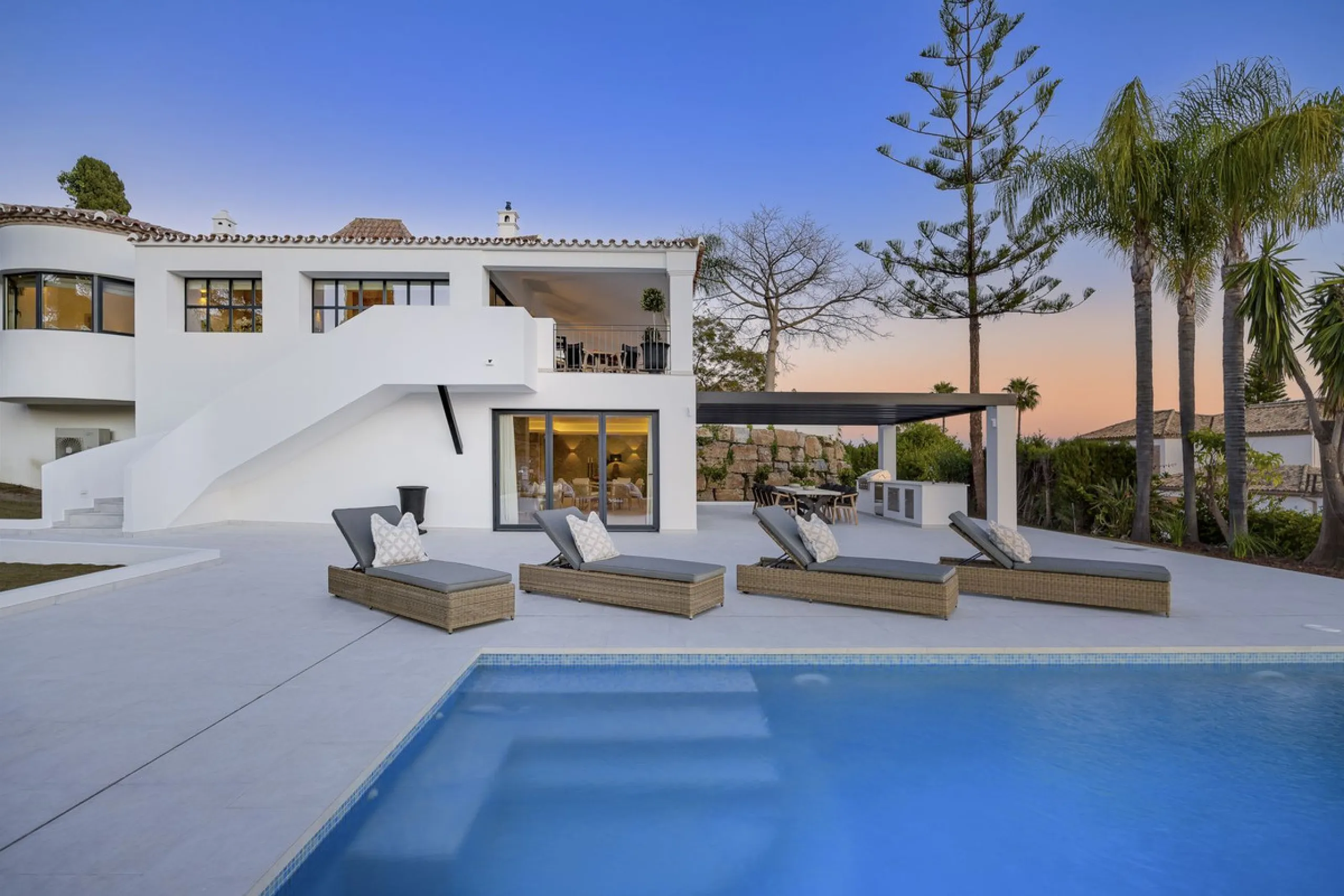 This fantastic totally reformed villa is situated in the