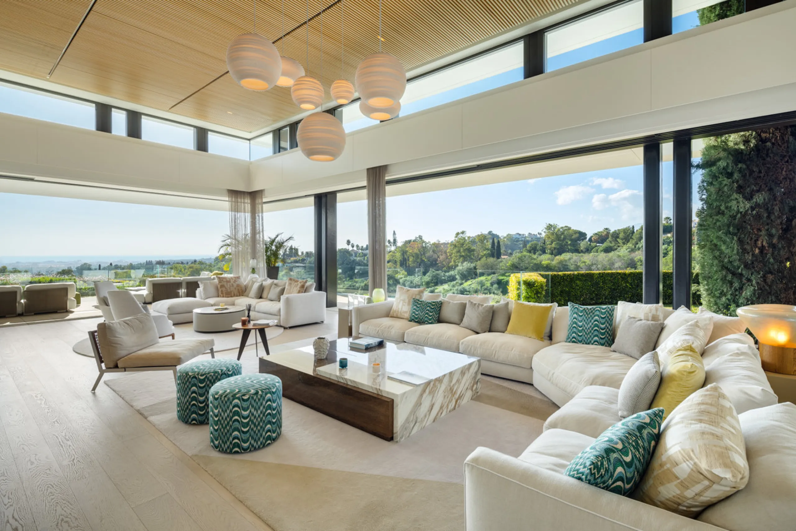 Designervilla mit Meerblick und privatem Spa in La Quinta, Benahavís